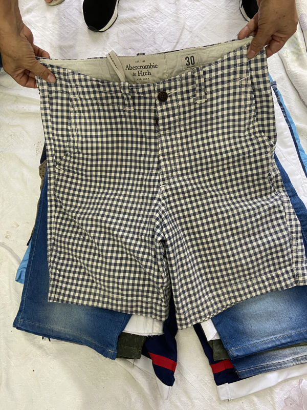 Bermudas Masculinas Primeira linha 25pçs